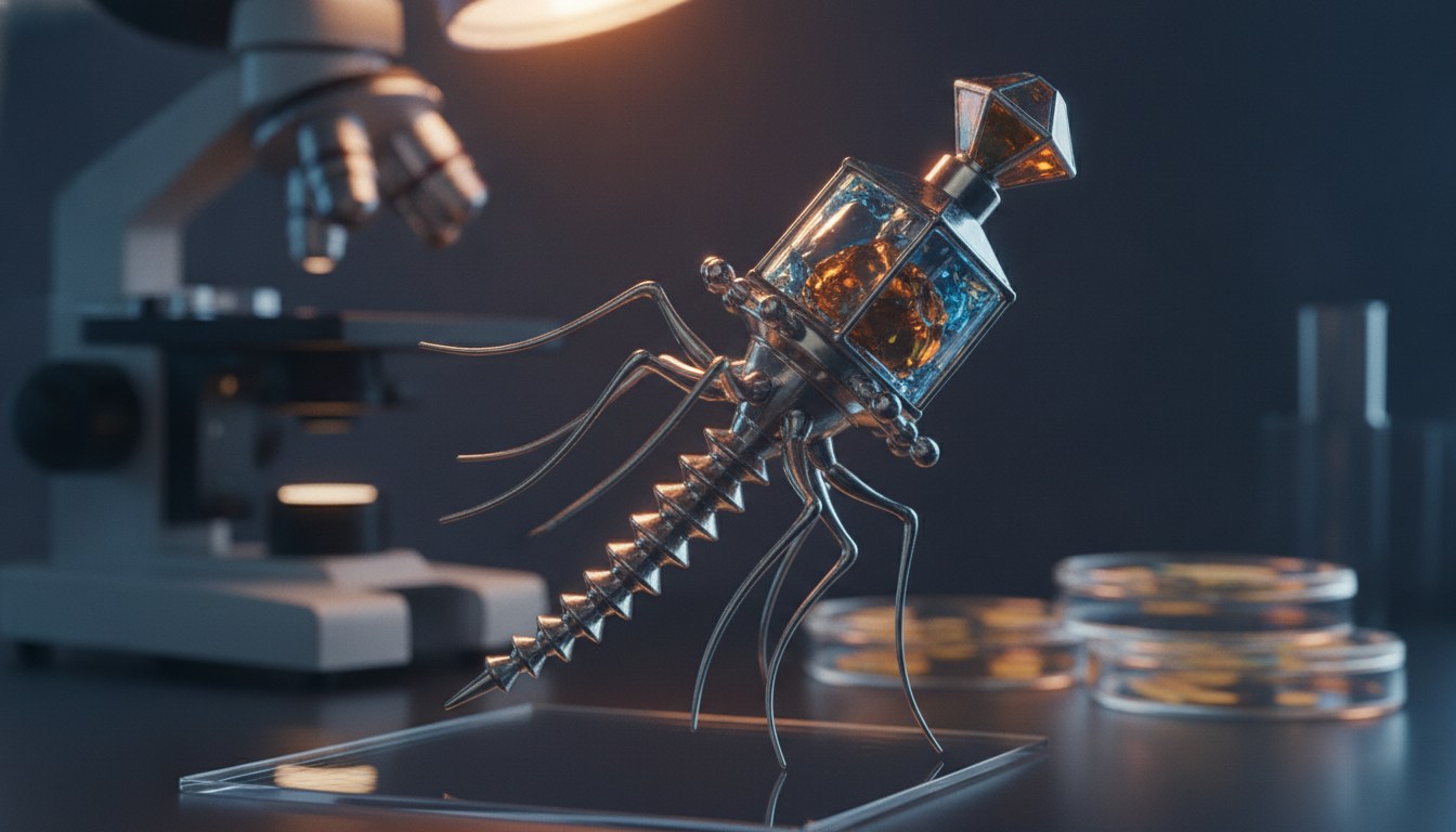 Claude AI Uncovers New Enzyme System in Bacteriophages
